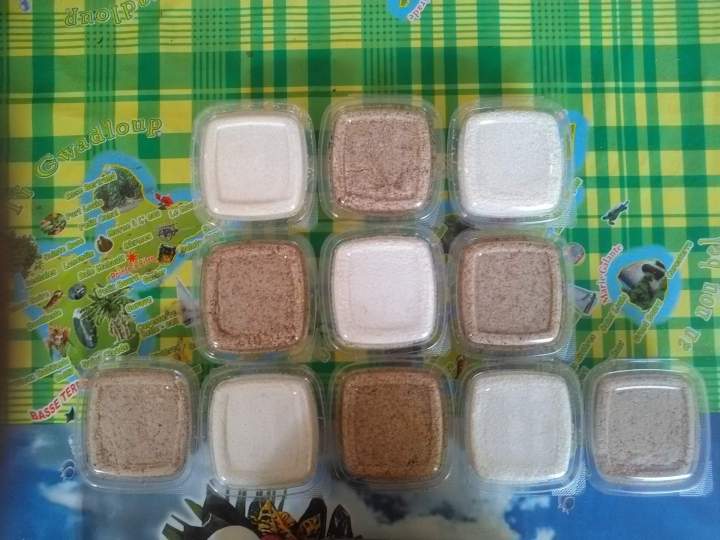 Farines de manioc et de coco Guadeloupe