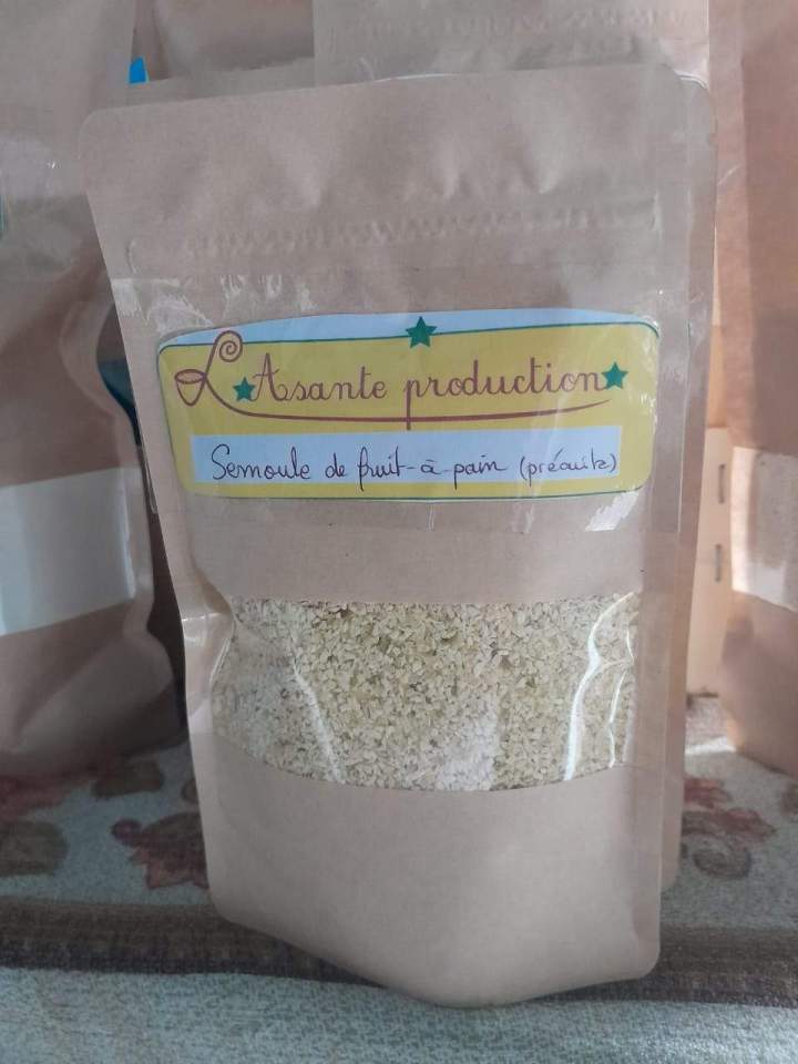 Semoule de fruit à pain Guadeloupe