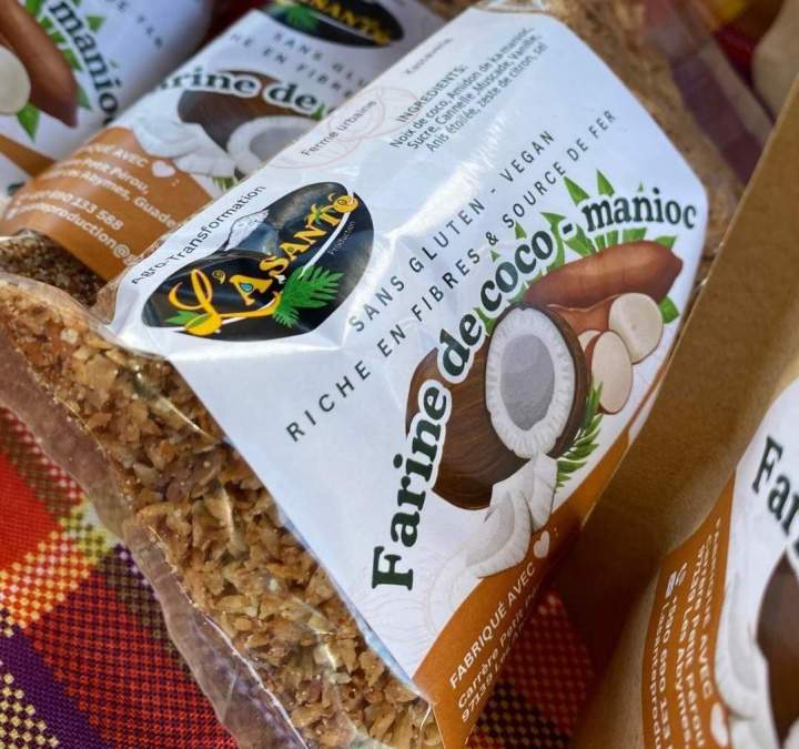 Noix de coco concassée Guadeloupe